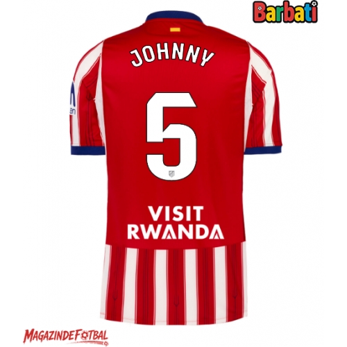 Atletico Madrid Johnny Cardoso #5 Tricou Fotbal Replică 2026-27 Barbati Acasa Atletico Madrid Johnny Cardoso #5 Tricou Fotbal Replică 2026-27 Barbati Acasa